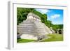 ¡Viva Mexico! Collection - The Temple of the Inscription - Palenque-Philippe Hugonnard-Framed Photographic Print