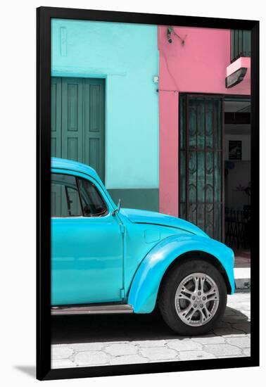 ¡Viva Mexico! Collection - The Turquoise Beetle-Philippe Hugonnard-Framed Photographic Print