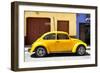 ¡Viva Mexico! Collection - The Yellow Beetle Car-Philippe Hugonnard-Framed Photographic Print