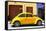 ¡Viva Mexico! Collection - The Yellow Beetle Car-Philippe Hugonnard-Framed Stretched Canvas