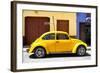 ¡Viva Mexico! Collection - The Yellow Beetle Car-Philippe Hugonnard-Framed Photographic Print