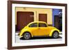 ¡Viva Mexico! Collection - The Yellow Beetle Car-Philippe Hugonnard-Framed Photographic Print