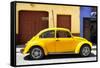 ¡Viva Mexico! Collection - The Yellow Beetle Car-Philippe Hugonnard-Framed Stretched Canvas