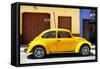 ¡Viva Mexico! Collection - The Yellow Beetle Car-Philippe Hugonnard-Framed Stretched Canvas