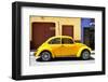 ¡Viva Mexico! Collection - The Yellow Beetle Car-Philippe Hugonnard-Framed Photographic Print