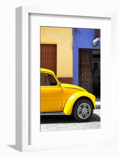 ¡Viva Mexico! Collection - The Yellow Beetle-Philippe Hugonnard-Framed Photographic Print