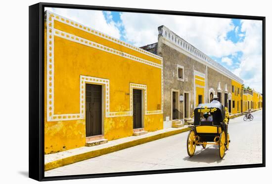¡Viva Mexico! Collection - The Yellow City VII - Izamal-Philippe Hugonnard-Framed Stretched Canvas