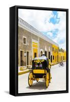 ¡Viva Mexico! Collection - The Yellow City VIII - Izamal-Philippe Hugonnard-Framed Stretched Canvas