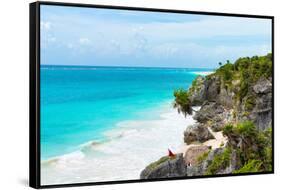 ¡Viva Mexico! Collection - Tulum Riviera Maya-Philippe Hugonnard-Framed Stretched Canvas