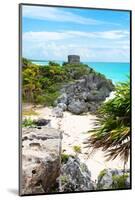 ¡Viva Mexico! Collection - Tulum Ruins along Caribbean Coastline II-Philippe Hugonnard-Mounted Photographic Print