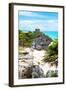 ¡Viva Mexico! Collection - Tulum Ruins along Caribbean Coastline II-Philippe Hugonnard-Framed Photographic Print