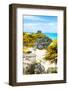 ¡Viva Mexico! Collection - Tulum Ruins along Caribbean Coastline III-Philippe Hugonnard-Framed Photographic Print