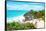 ¡Viva Mexico! Collection - Tulum Ruins along Caribbean Coastline IV-Philippe Hugonnard-Framed Stretched Canvas