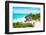 ¡Viva Mexico! Collection - Tulum Ruins along Caribbean Coastline IV-Philippe Hugonnard-Framed Premium Photographic Print