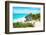 ¡Viva Mexico! Collection - Tulum Ruins along Caribbean Coastline IV-Philippe Hugonnard-Framed Photographic Print