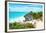 ¡Viva Mexico! Collection - Tulum Ruins along Caribbean Coastline IV-Philippe Hugonnard-Framed Photographic Print