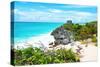 ¡Viva Mexico! Collection - Tulum Ruins along Caribbean Coastline IV-Philippe Hugonnard-Stretched Canvas