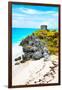 ¡Viva Mexico! Collection - Tulum Ruins along Caribbean Coastline IX-Philippe Hugonnard-Framed Photographic Print