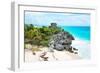 ¡Viva Mexico! Collection - Tulum Ruins along Caribbean Coastline VI-Philippe Hugonnard-Framed Photographic Print