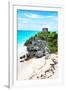 ¡Viva Mexico! Collection - Tulum Ruins along Caribbean Coastline VIII-Philippe Hugonnard-Framed Premium Photographic Print