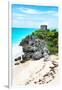 ¡Viva Mexico! Collection - Tulum Ruins along Caribbean Coastline VIII-Philippe Hugonnard-Framed Photographic Print