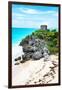 ¡Viva Mexico! Collection - Tulum Ruins along Caribbean Coastline VIII-Philippe Hugonnard-Framed Photographic Print