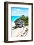 ¡Viva Mexico! Collection - Tulum Ruins along Caribbean Coastline VIII-Philippe Hugonnard-Framed Photographic Print