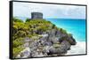 ¡Viva Mexico! Collection - Tulum Ruins along Caribbean Coastline - Yucatan-Philippe Hugonnard-Framed Stretched Canvas