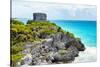 ¡Viva Mexico! Collection - Tulum Ruins along Caribbean Coastline - Yucatan-Philippe Hugonnard-Stretched Canvas