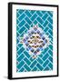 ¡Viva Mexico! Collection - Turquoise Mosaics-Philippe Hugonnard-Framed Photographic Print