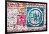 ¡Viva Mexico! Collection - Turquoise PAN Street Art-Philippe Hugonnard-Framed Photographic Print