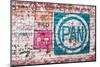 ¡Viva Mexico! Collection - Turquoise PAN Street Art-Philippe Hugonnard-Mounted Photographic Print