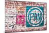 ¡Viva Mexico! Collection - Turquoise PAN Street Art-Philippe Hugonnard-Mounted Photographic Print