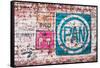 ¡Viva Mexico! Collection - Turquoise PAN Street Art-Philippe Hugonnard-Framed Stretched Canvas