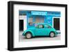 ¡Viva Mexico! Collection - Turquoise Volkswagen Beetle Car-Philippe Hugonnard-Framed Photographic Print