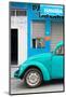 ¡Viva Mexico! Collection - Turquoise VW Beetle Car-Philippe Hugonnard-Mounted Photographic Print