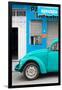 ¡Viva Mexico! Collection - Turquoise VW Beetle Car-Philippe Hugonnard-Framed Photographic Print