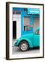 ¡Viva Mexico! Collection - Turquoise VW Beetle Car-Philippe Hugonnard-Framed Photographic Print