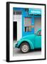 ¡Viva Mexico! Collection - Turquoise VW Beetle Car-Philippe Hugonnard-Framed Photographic Print