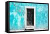 ¡Viva Mexico! Collection - Turquoise Wall of Silence-Philippe Hugonnard-Framed Stretched Canvas