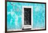 ¡Viva Mexico! Collection - Turquoise Wall of Silence-Philippe Hugonnard-Framed Photographic Print