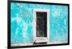 ¡Viva Mexico! Collection - Turquoise Wall of Silence-Philippe Hugonnard-Framed Photographic Print