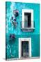 ¡Viva Mexico! Collection - Turquoise Wall-Philippe Hugonnard-Stretched Canvas