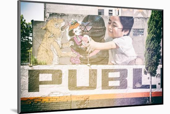 ¡Viva Mexico! Collection - Urban Art-Philippe Hugonnard-Mounted Photographic Print