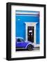 ¡Viva Mexico! Collection - Volkswagen Beetle Car - Blue & Purple-Philippe Hugonnard-Framed Photographic Print