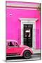 ¡Viva Mexico! Collection - Volkswagen Beetle Car - Deep & Hot Pink-Philippe Hugonnard-Mounted Photographic Print