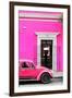 ¡Viva Mexico! Collection - Volkswagen Beetle Car - Deep & Hot Pink-Philippe Hugonnard-Framed Photographic Print