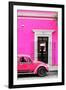 ¡Viva Mexico! Collection - Volkswagen Beetle Car - Deep & Hot Pink-Philippe Hugonnard-Framed Photographic Print