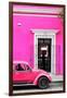 ¡Viva Mexico! Collection - Volkswagen Beetle Car - Deep & Hot Pink-Philippe Hugonnard-Framed Photographic Print