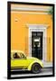 ¡Viva Mexico! Collection - Volkswagen Beetle Car - Gold & Yellow-Philippe Hugonnard-Framed Photographic Print